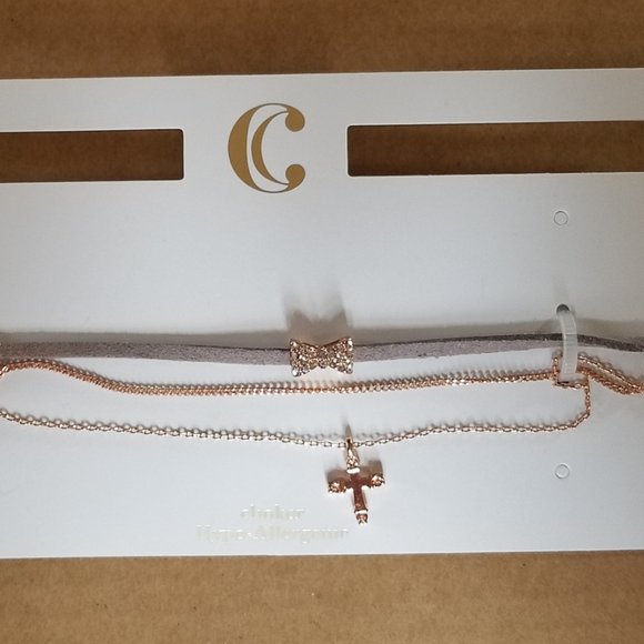 Rose Gold Charming Charlie Chokers - Picture 1 of 1